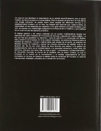 Manual de calidad para hoteles