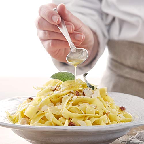 Máquina de fideos manual Nonna, Acero inoxidable, Máquina para hacer pasta, incluye secador de pasta y 3 accesorios para cortar espaguetis, lasaña, tallarines - plateado