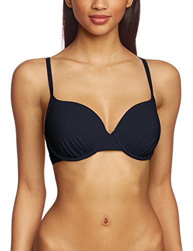 Marc O’Polo Body & Beach Bikini-Top, Schwarz (Blauschwarz 001), Talla Alemana: 70D (Talla Fabricante: 036D) para Mujer