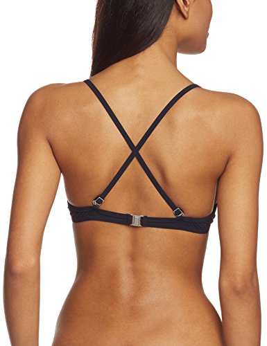 Marc O’Polo Body & Beach Push UP Bikini-Top, Schwarz (Blauschwarz 001), Talla Alemana: 70B (Talla Fabricante: 036B) para Mujer