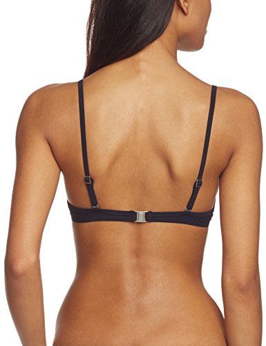 Marc O’Polo Body & Beach Push UP Bikini-Top, Schwarz (Blauschwarz 001), Talla Alemana: 70B (Talla Fabricante: 036B) para Mujer