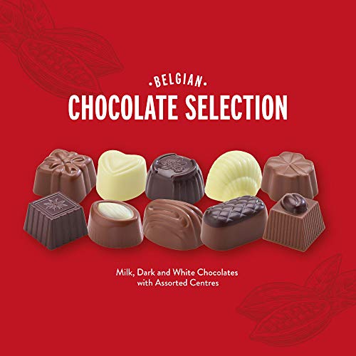 Marca Amazon - Happy Belly Selección de bombones de chocolate belga 3 x 250g