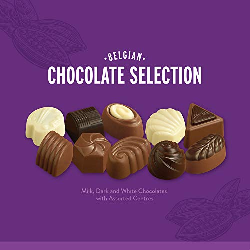 Marca Amazon - Happy Belly Selección de bombones de chocolate belga 500g