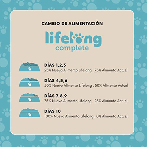 Marca Amazon - Lifelong Alimento completo para gatos adultos - Selección de pescado en gelatina, 2,4 kg (24 bolsitas x 100g)