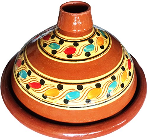 Marrakech Accessoires – Tajín marroquí (para cocinar (Diámetro 35 cm 4 – 6 personas