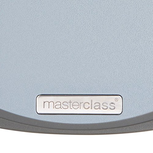 Master Class 28 x 36 x 1 cm Polipropileno-Antideslizante Tabla de Cortar Reversible, Gris