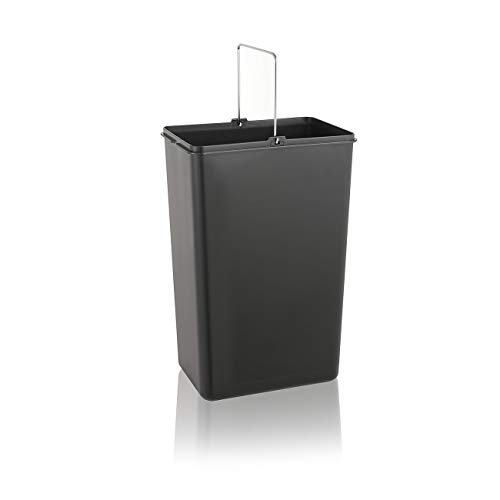 MAXCRAFT Cubo de Basura Cubo de Reciclaje Basurero Acero Inoxidable Cocina 3 Contenedores con Tapas Capacidad para 60 litros (3 x 20 litros)