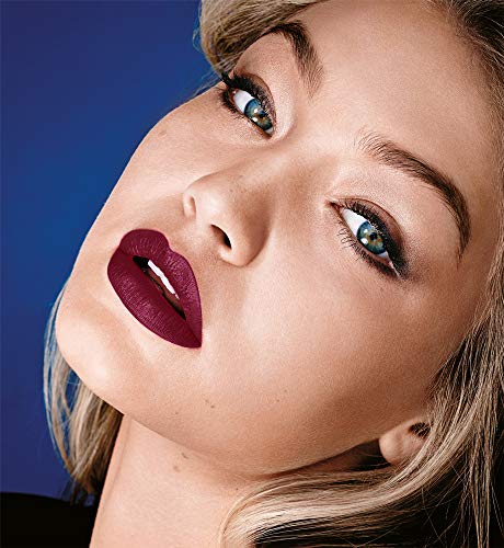 Maybelline New York - Color Sensational, Pintalabios Mate Hidratante, Tono 975 Divine Wine