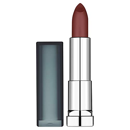 Maybelline New York - Color Sensational, Pintalabios Mate Hidratante, Tono 975 Divine Wine