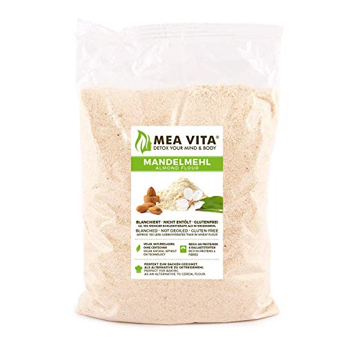 Meavita Harina De Almendras Natural, Blanqueada, En Bolsa, 1 Paquete (1 X 1000 g)