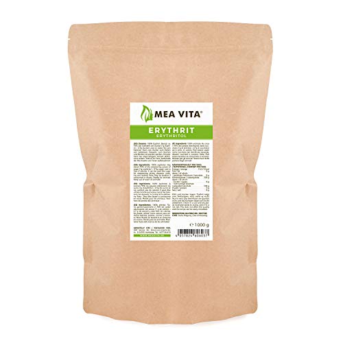 Meavita Meavita Erythritol Alternativa De Azúcar Sin Calorías, 1 Paquete (1X 1000 G) En Una Bolsa 1000 g