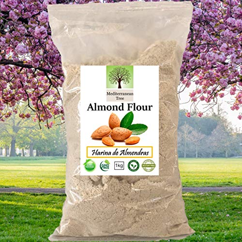 Mediterranean Tree Harina de Almedras, Sin Gluten, Molida Fina - 1 Kg