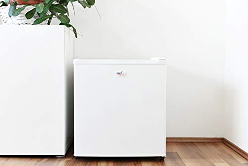 Melchioni ARTIC47LT Mini frigorífico con congelador, Minibar Pequeño, 47 litros, Temperatura ajustable, Mini nevera electrica, Portatil, Silenciosa