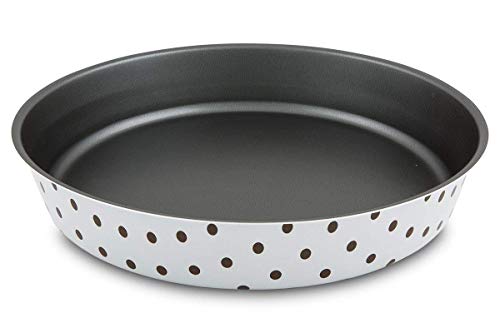 Menax Gran Dessert .- Molde Horno Repostería Redondo para Bizcochos Tartas .-Aluminio 5 Capas de Recubrimiento Antiadherente Ecológico - 24 cm y 28 cm - Set de 2 - Made in Italy