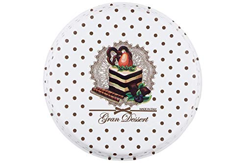 Menax Gran Dessert .- Molde Horno Repostería Redondo para Bizcochos Tartas .-Aluminio 5 Capas de Recubrimiento Antiadherente Ecológico - 24 cm y 28 cm - Set de 2 - Made in Italy