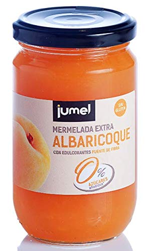 Mermelada sin azúcar Extra Albaricoque Jumel. Mermelada con Stevia. Mermelada gourmet, tu desayuno o merienda más saludable, con todo el sabor. Pack de 4 unidades (1,49 €/u).…