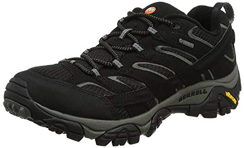 Merrell Moab 2 GTX, Zapatillas de Senderismo para Hombre, Negro (Black), 45 EU