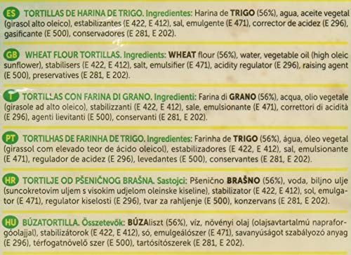 Mexifoods, Pane con harina integral envasado - 370 gr