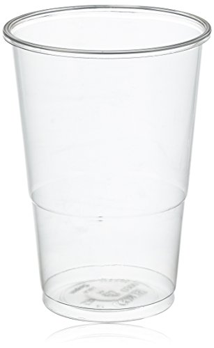 Mical Vaso Transparente plástico 330cc 100u, 100 Unidades