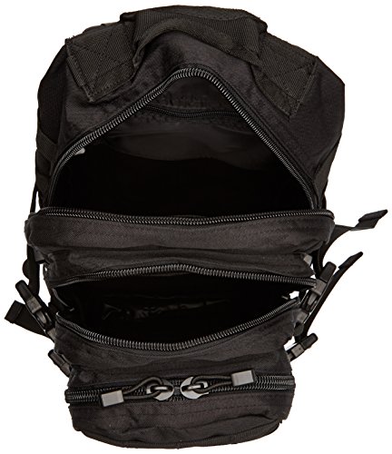 Mil-Tec - Mochila tipo militar (20 L), color negro