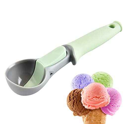 mingtongli Herramienta de Cocina Postre en Forma de Crema Cucharada de melón Bola de Hielo cucharadas de Frutas gatillo Cuchara Galletas Masa Scooper Fabricante de la Bola de Carne