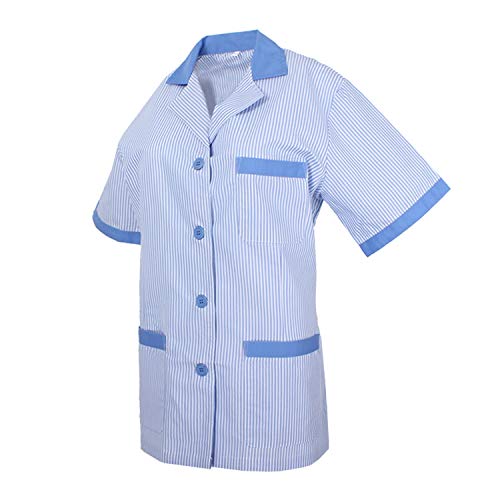 MISEMIYA - Casaca Camisa Camisetas Mujer Uniformes Laboratorios Uniformes Medicos Clinica Veterinarias Ref.T820 - M, Camisa Sanitarios T820-4 Celetes