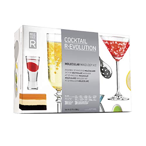 Molecule-R - Kit de Mezcla Molecular para Principiantes + Libro de Recetas GRATIS - COCKTAIL R-EVOLUTION