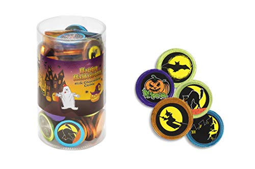 Monedas de Chocolate con leche (Halloween)