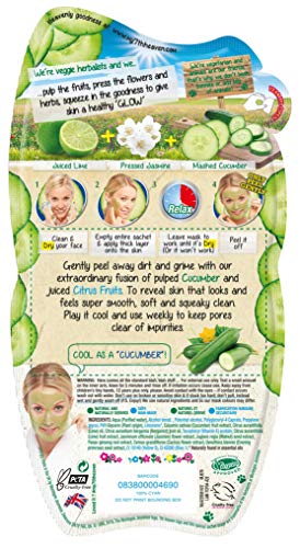 Montagne Jeunesse Cucumber Peel Off - Pepino, Verde, 10 ml