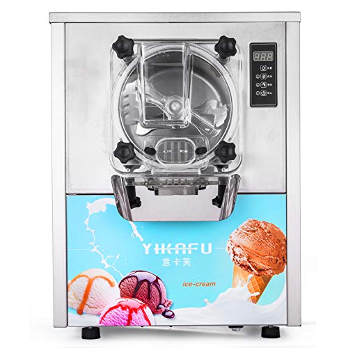 Moracle Máquina para Hacer Helados Helados MáquinasMoracle Máquina de Helados de Acero Inoxidable 1400W 16-20L / H Máquina de Helados Comercial (YKF-116)