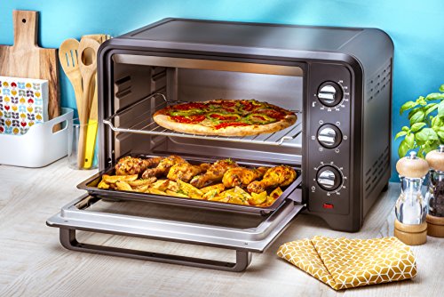 Moulinex Optimo OX4448  -Horno eléctrico con capacidad de 19 l, potencia de 1380 W 1380 W 19 L