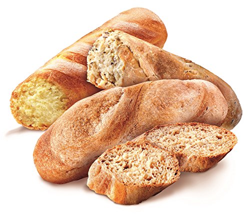 Moulinex OW6101 Home Baguette - Panificadora de 1650 W, 16 programas, sin gluten, hasta 1.5 kg, inicio programado, mantenimiento caliente, incluye bandejas para baguette, 2 aspas amasar y recetario