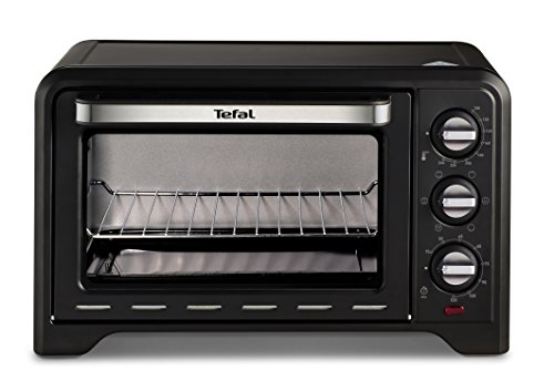 Moulinex OX464810 Optimo-Horno eléctrico (33 litros, 6 Modos de cocción, 240º C), Color Negro, 1600 W, Acero Inoxidable