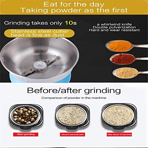 Multifunction Smash Machine,Mini Electric Food Chopper Processor Mixer Blender Pepper Garlic Seasoning Coffee Grinder Extreme Speed Grinding Kitchen Tools,for Home Office UKPlug