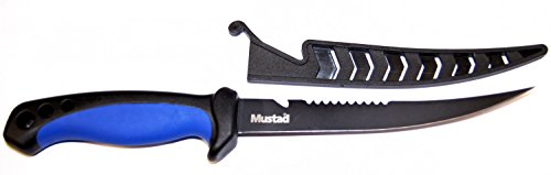 Mustad - Cuchillo de fileteado revestido de teflón (15,24 cm)