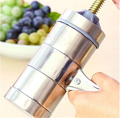 Muuzoning - Máquina profesional de acero inoxidable para hacer tallarines, espagueti, fideos de arroz, pasta, verduras, frutas, utensilio multifuncional de cocina