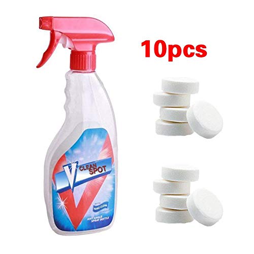 Naviga té 1/5/10 unidades de limpieza multiusos spray limpiador, multifuncional sprudelnden Spray limpiador Set Home Cleaning concentrado Limpieza Herramienta Nueva 2018, Blanco