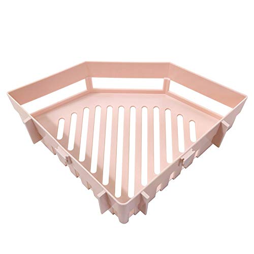 Nbvcxz Pegatinas inconsútil del triángulo bastidores de almacenamiento de artículos de baño baño estante de la cocina del estante del estante de almacenamiento ( Color : Khaki , Size : 20*6.5*2.6CM )