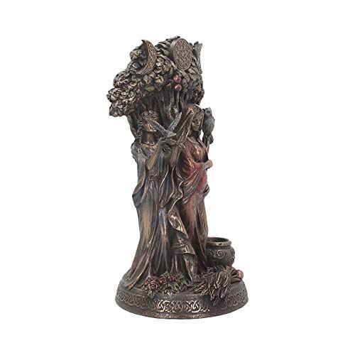 Nemesis Now Maiden, Madre, Crone - Figura Decorativa (32 cm), Color Bronce