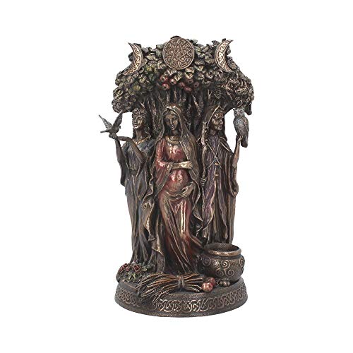 Nemesis Now Maiden, Madre, Crone - Figura Decorativa (32 cm), Color Bronce