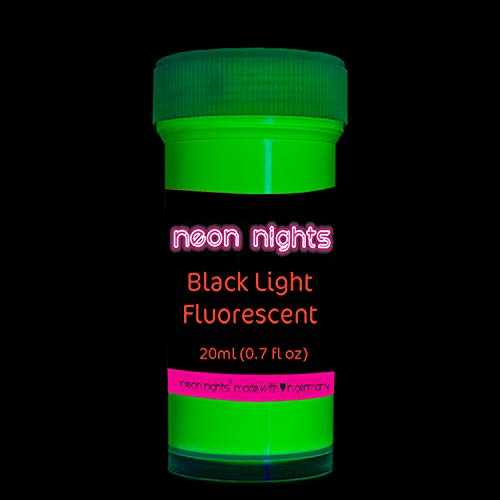 neon nights 8 x Pintura Luz Negra Pintura UV Neón Flourescente