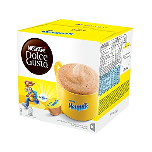 Nescafé DOLCE GUSTO Cacao NESQUIK - Pack de 3 x 16 Cápsulas - Total 48 Cápsulas