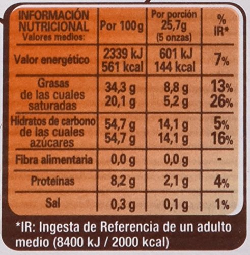 Nestlé Postres - Chocolate Blanco para Repostería - 4 Paquetes de 180 g