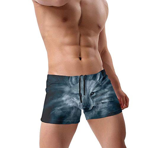 NHNH Trajes de baño para Hombres Bañador de árbol Lagarto Arcón Boxer Breves Trajes de baño de Secado rápido Pantalones Cortos de Junta