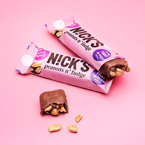 NICKS Favourite Mix, Barritas de chocolate surtidas, sin azúcar añadido, sin gluten (10 x 40g + 2 x 25g)