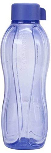 NK GLOBAL Tupperware - Juego de 4 botellas de agua ecológicas (1000 ml, con tapa de rosca)