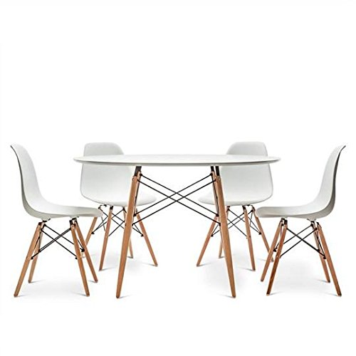 Noorsk Design Mesa de Comedor o Cocina Redonda Karelia2 100