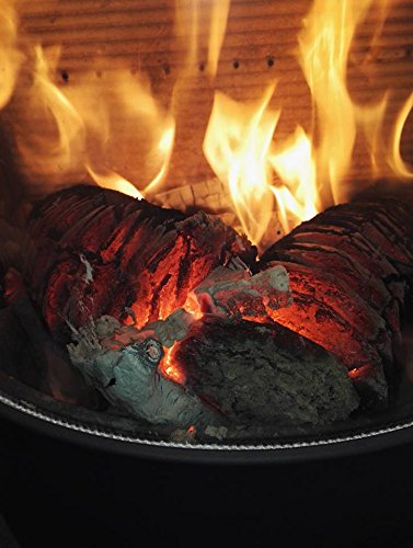 Normandía briquetas de madera de haya 12 kg estufa y Pizza horno de leña, muy caliente y de larga duración de la combustión