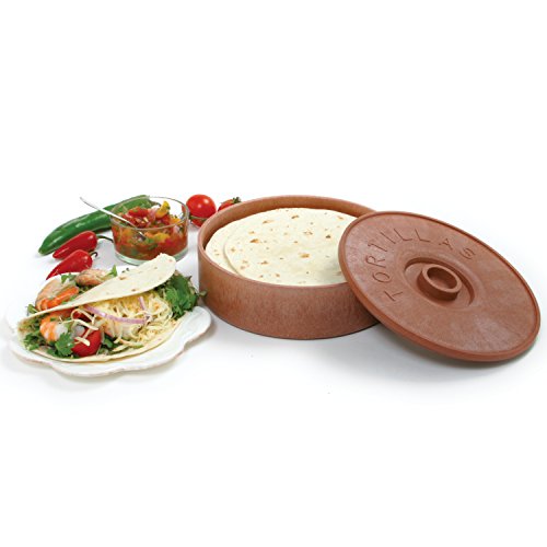 Norpro Contenedor Servidor Alimentario Panqueque/Tortilla/Gofre/Pan Nuevo