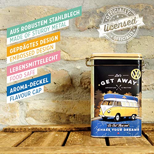 Nostalgic-Art 31102 Volkswagen Bulli – Let 's Get Away, Aroma Lata